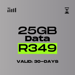 25 GB Data