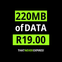 220 MB Data