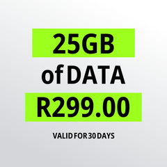 25 GB Data