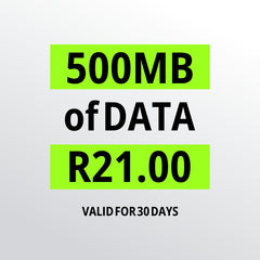 500 MB Data