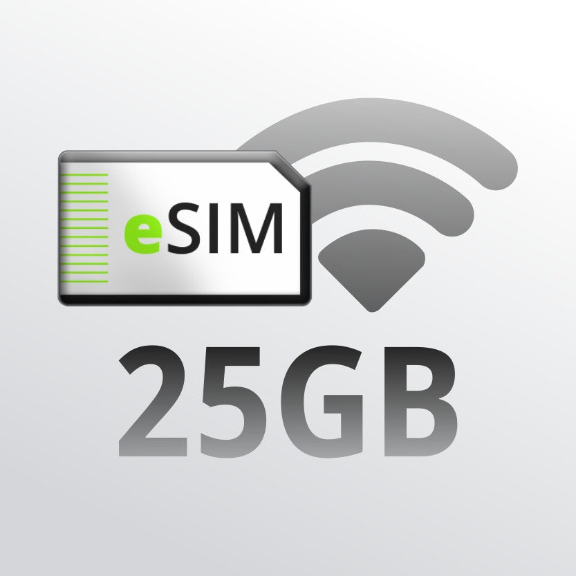 eSIM + 25GB Data (30-Days)