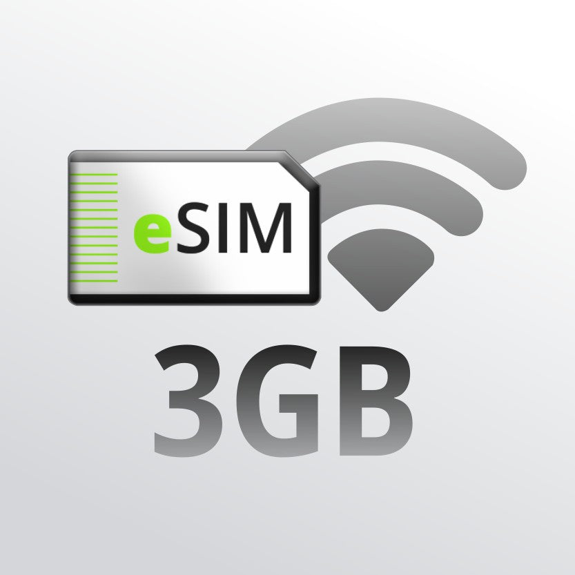 eSIM + 3GB Data (7-Days)